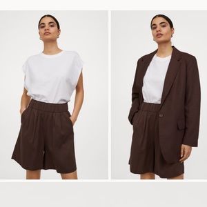 H and M High Waisted Paperbag Shorts